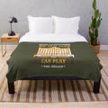 Organist Plush Blanket featuring Inspirational Quote Art