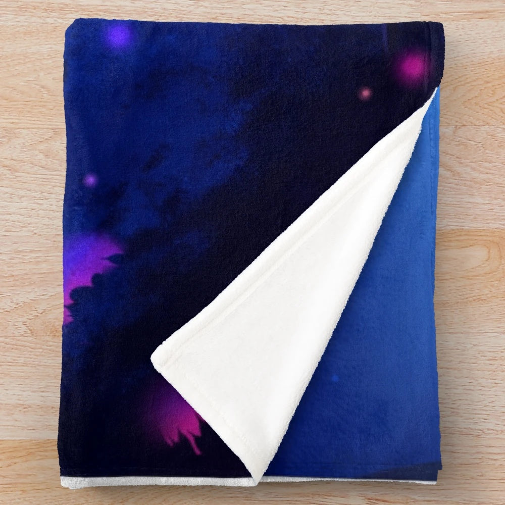 Ori and Naru Moon-Inspired Plush Blanket