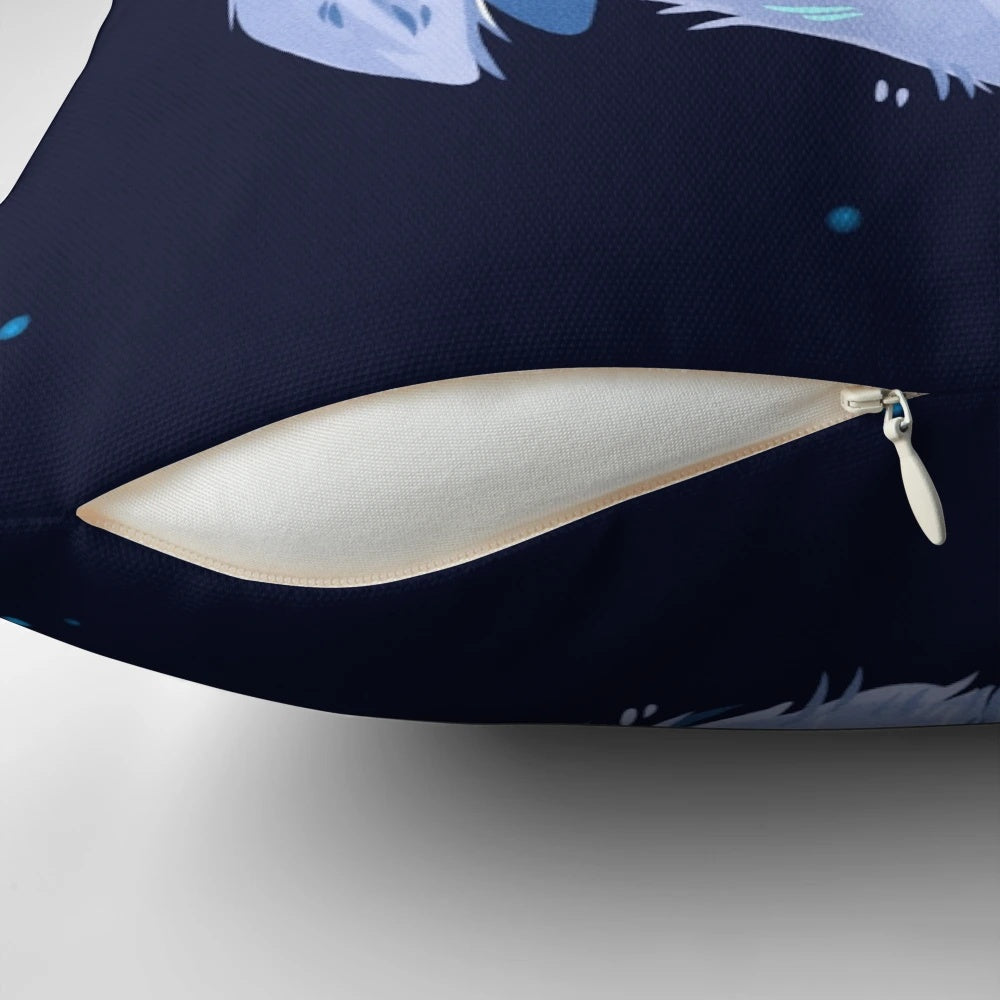 Soft, plush Ori pillow inspired by the beloved video game Ori and the Blind Forest