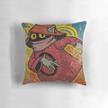 Decorative pillow featuring Orko, the magical imp from the Masters of the Universe franchise
