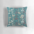 Soft, plush pillow designed with the iconic MCO Orlando International Airport carpet pattern, perfect for Disney World vacations in Florida.