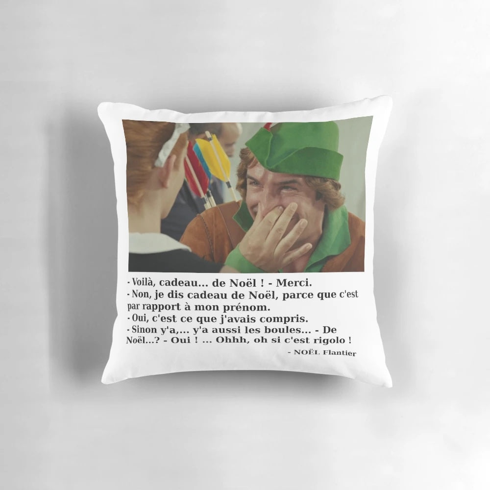Oss 117 Christmas Gift Pillow - A Replica of the Iconic French Film Character