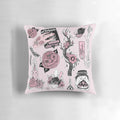 Ostara Pillow featuring a spring equinox design with floral and nature elements
