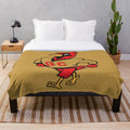 Otterbeen Cardinals Inspired Plush Blanket