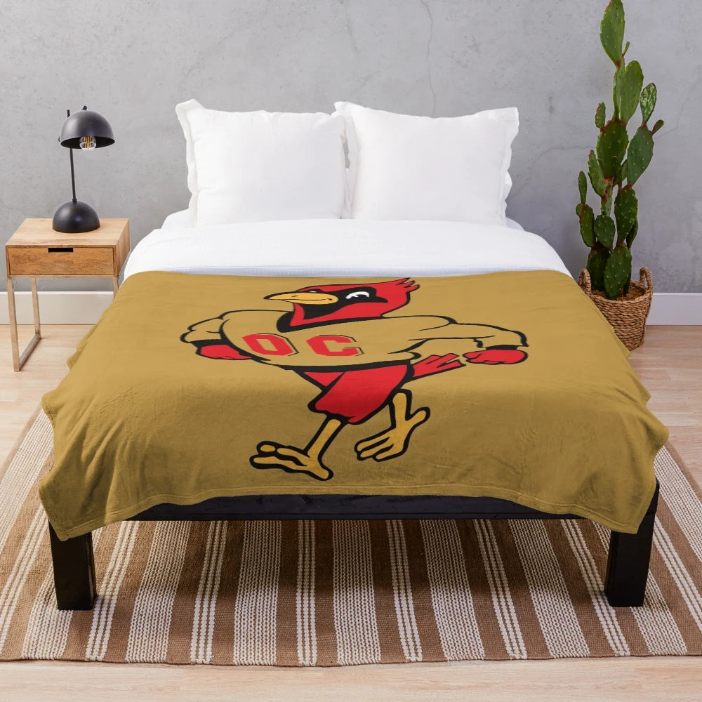 Otterbeen Cardinals Inspired Plush Blanket