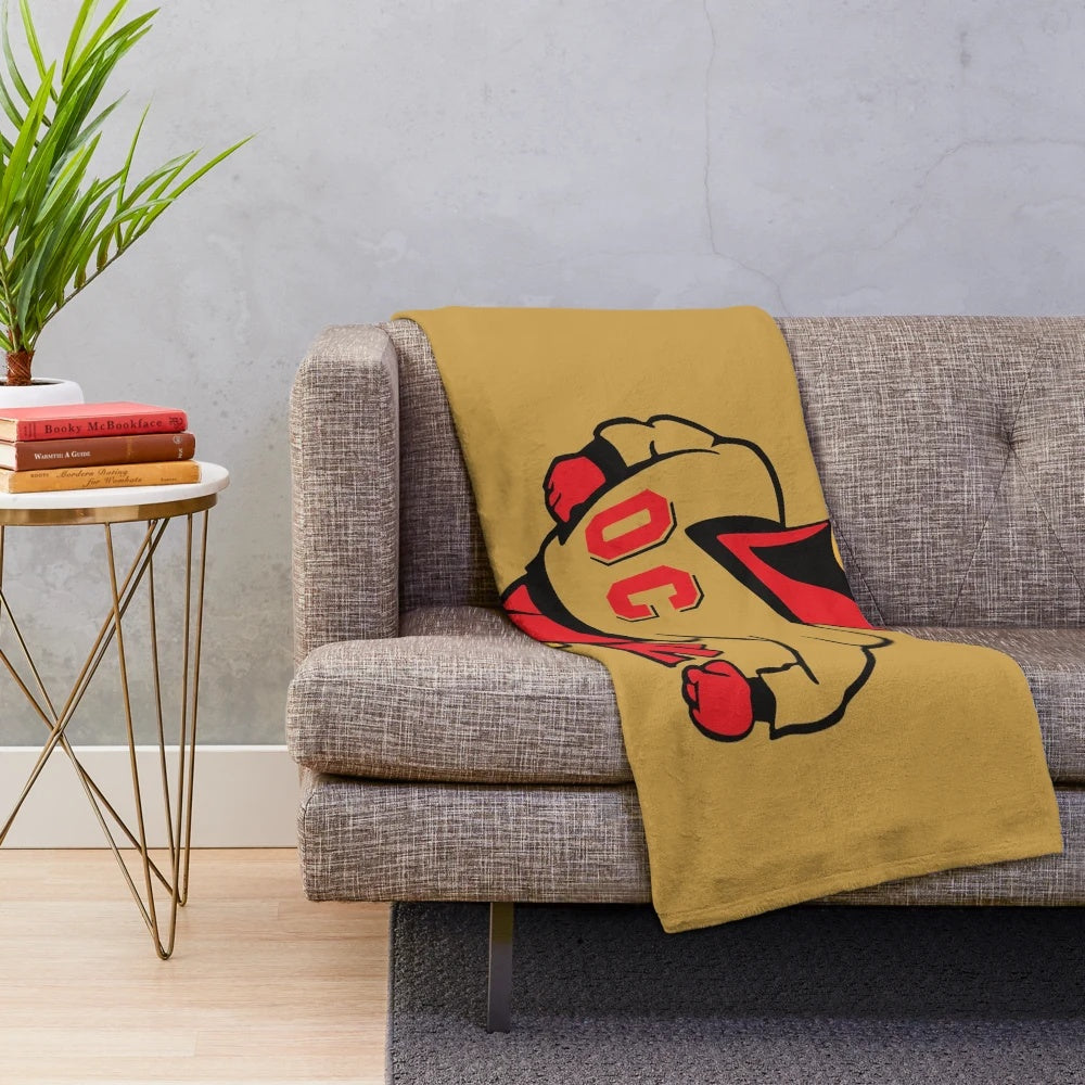 Otterbeen Cardinals Inspired Plush Blanket