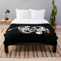 Skeleton Mermaids Plush Blanket inspired by the TV series Our Flag Means Death