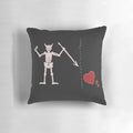 Our Flag Means Death Pirate Skull Decorative Pillow