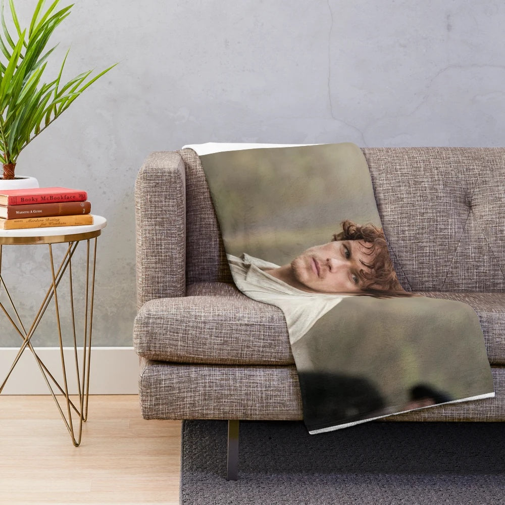 Outlander-Inspired Plush Blanket