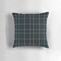 Tartan Mackenzie outlander-inspired pillow featuring iconic Scottish plaid design