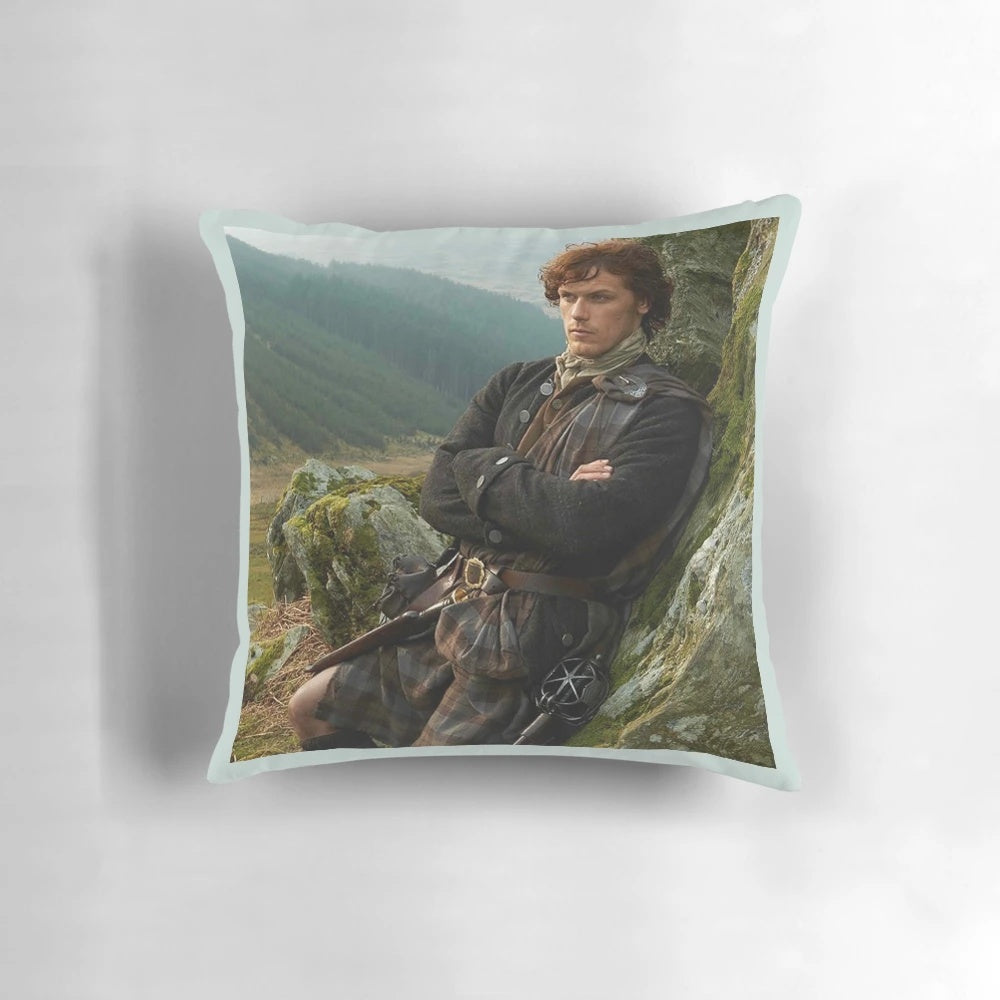 Outlander Jamie Fraser Scottish Soldier Landowner Pillow