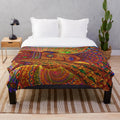 Overclocked Cortex plush blanket with a technology-inspired design