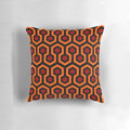 Overlook Hotel carpet pattern pillow, a classic design from The Shining movie