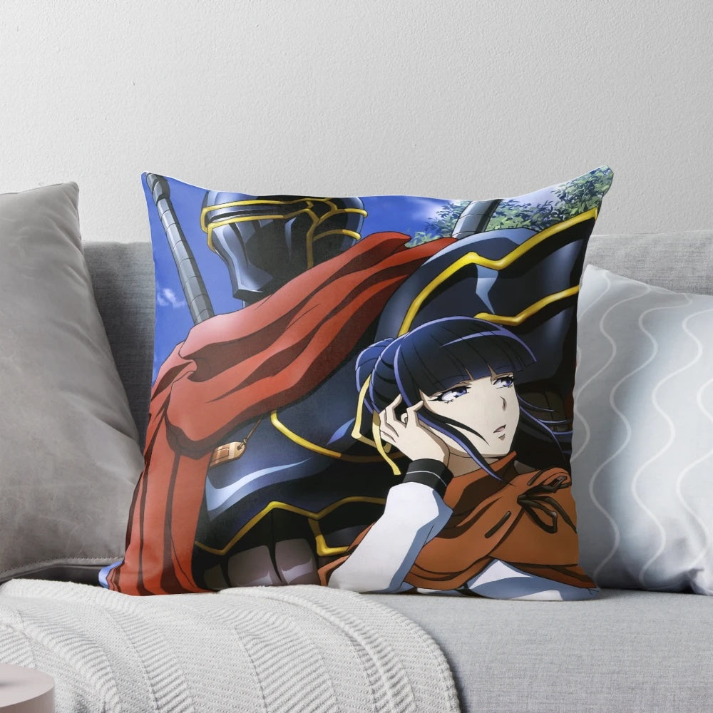 Overlord Momon and Narberal Gamma anime character pillow