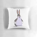 Plush Big Chungus Pillow, a large and humorous oversized rabbit cushion