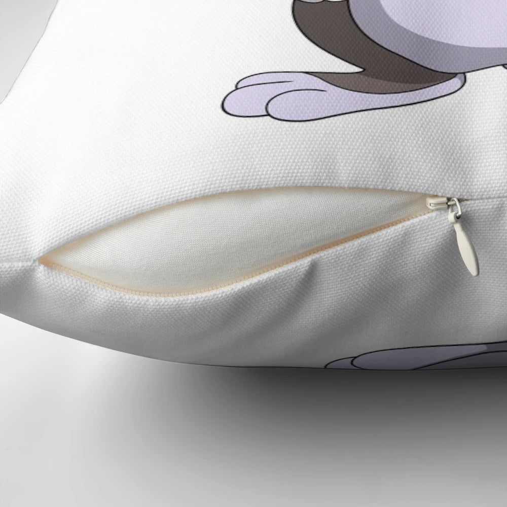 Plush Big Chungus Pillow, a large and humorous oversized rabbit cushion