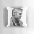 Soft, large George Clooney-themed pillow for home decor