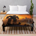 King Kong Inspired Plush Blanket