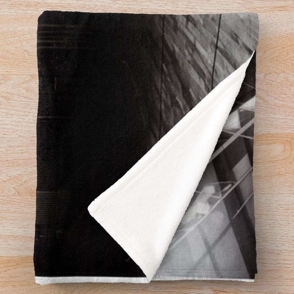 Paige Bueckers inspired plush blanket featuring a basketball player design