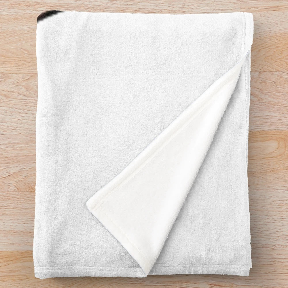 Palestinian Solidarity Plush Blanket featuring the Palestinian flag and watermelon design
