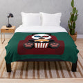 Panda plush blanket with cinema theme