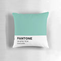 Pantone Cascade Pillow, a vibrant and on-trend home decor piece featuring a stylish color palette
