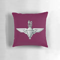 Parachute Regiment Cap Badge printed on a soft, plush pillow