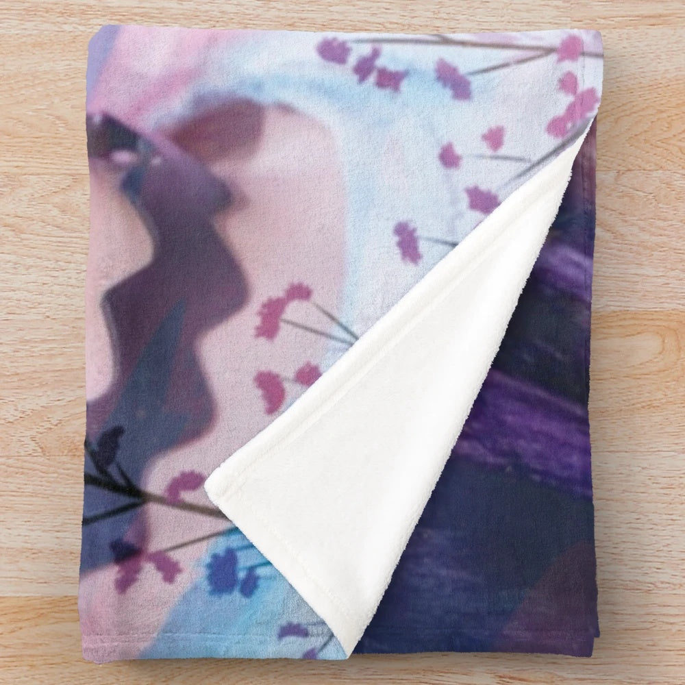 Paradise Plush Blanket with J-Hope Inspired Design
