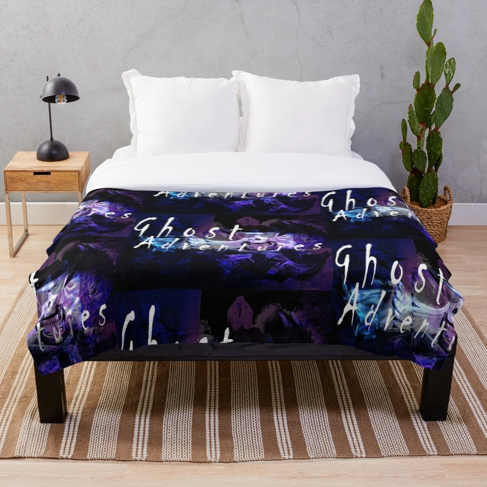 Paranormal Ghost Adventure Plush Blanket
