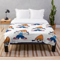 Parappa The Rapper-inspired plush blanket featuring the iconic video game character