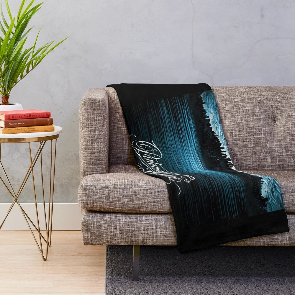 Parkway Drive Deep Blue Plush Blanket