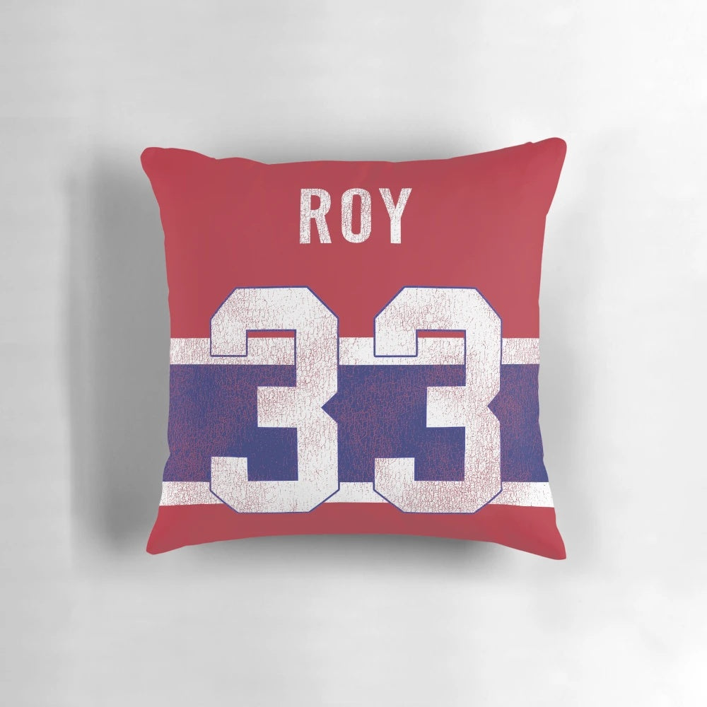 Patrick Roy, legendary goaltender for the Montreal Canadiens NHL team