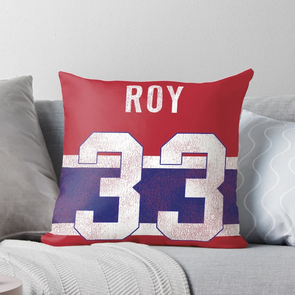 Patrick Roy, legendary goaltender for the Montreal Canadiens NHL team