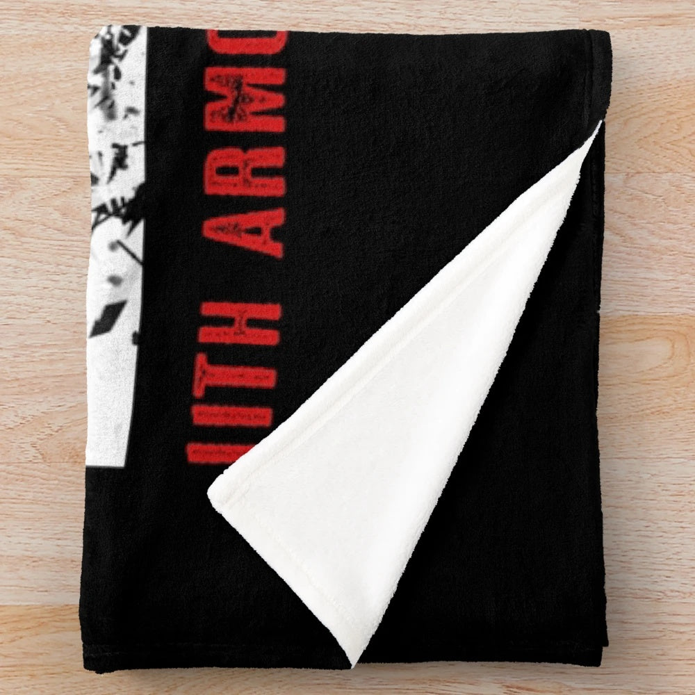 11th Armored Cavalry Regiment inspired plush blanket