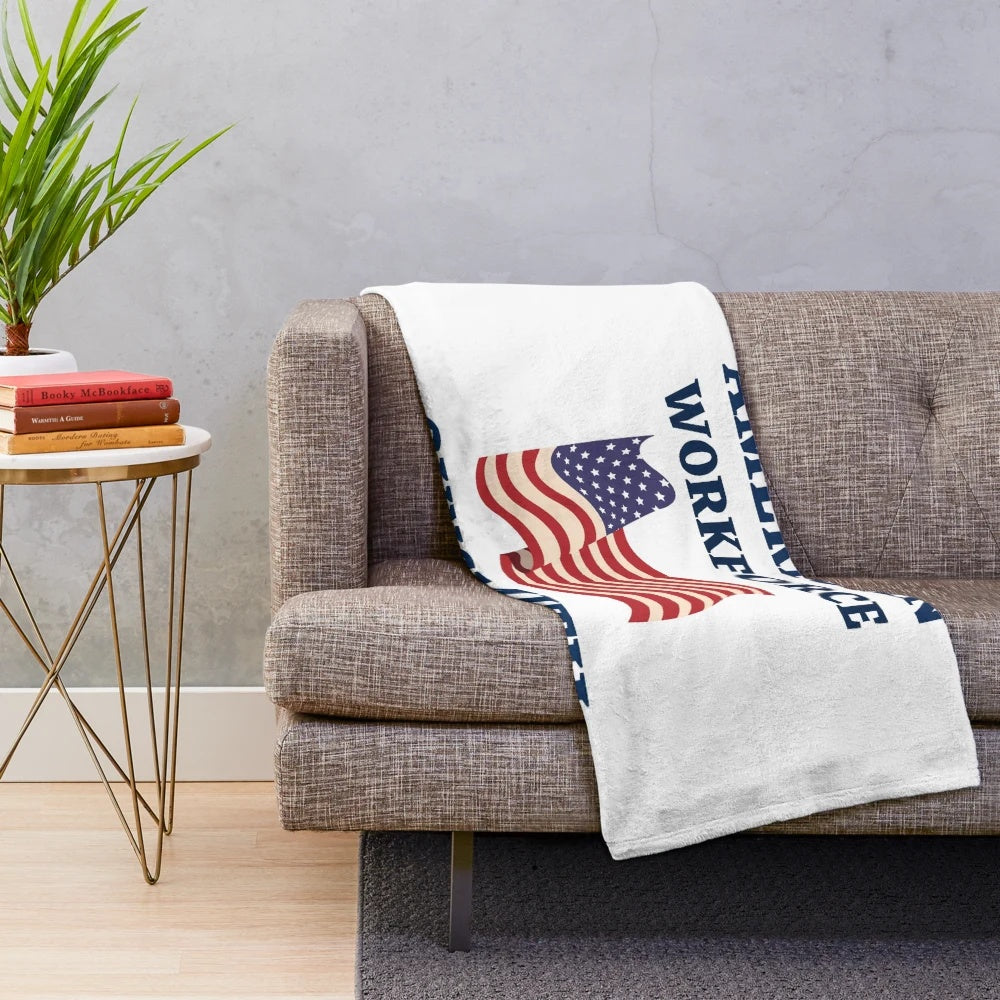 Gunsmith American Workforce Plush Blanket