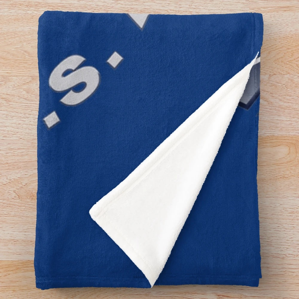 Plush blanket with the United States Air Force symbol