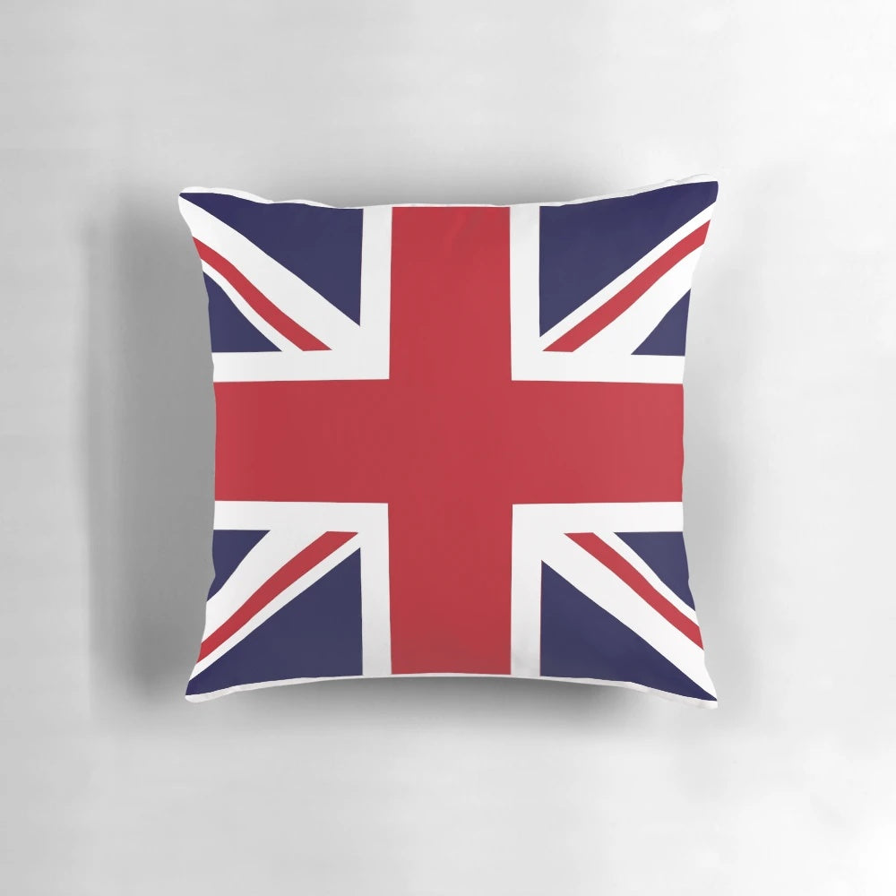 Decorative Union Jack Inspired Pillow