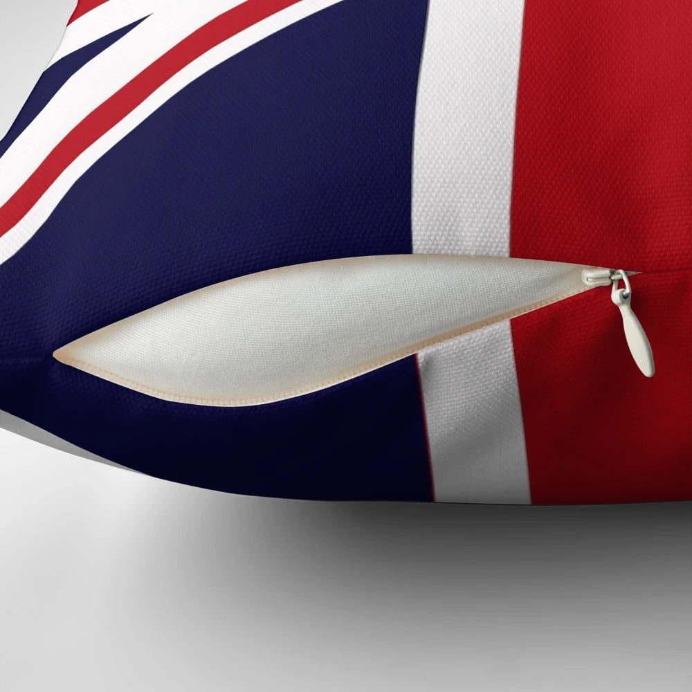 Decorative Union Jack Inspired Pillow