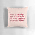 Plush Desperate Housewives-themed Pillow in Peach Color
