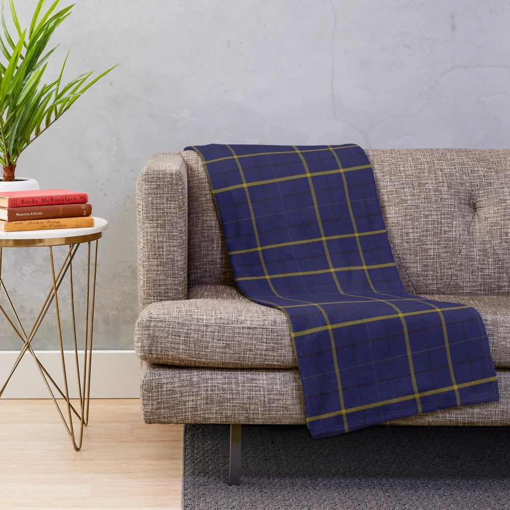 Pearson Clan Scottish Tartan Plush Blanket