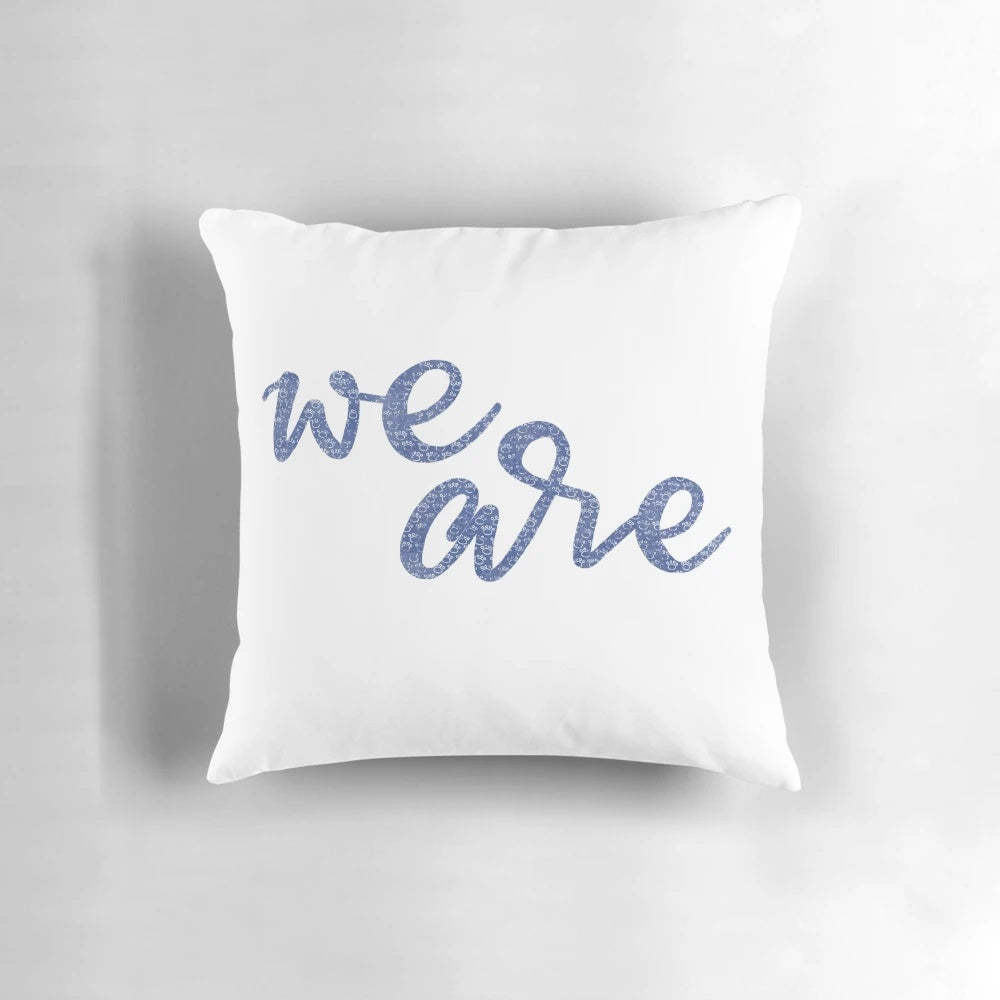 Penn State Football Pillow with Lion Paw Design