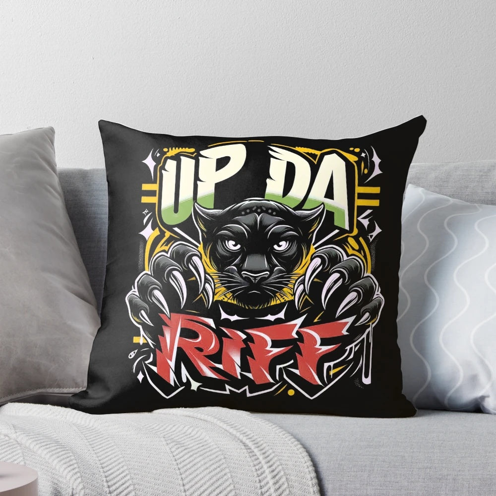 Penrith Panthers Pride Pillow featuring the team's iconic logo and colors
