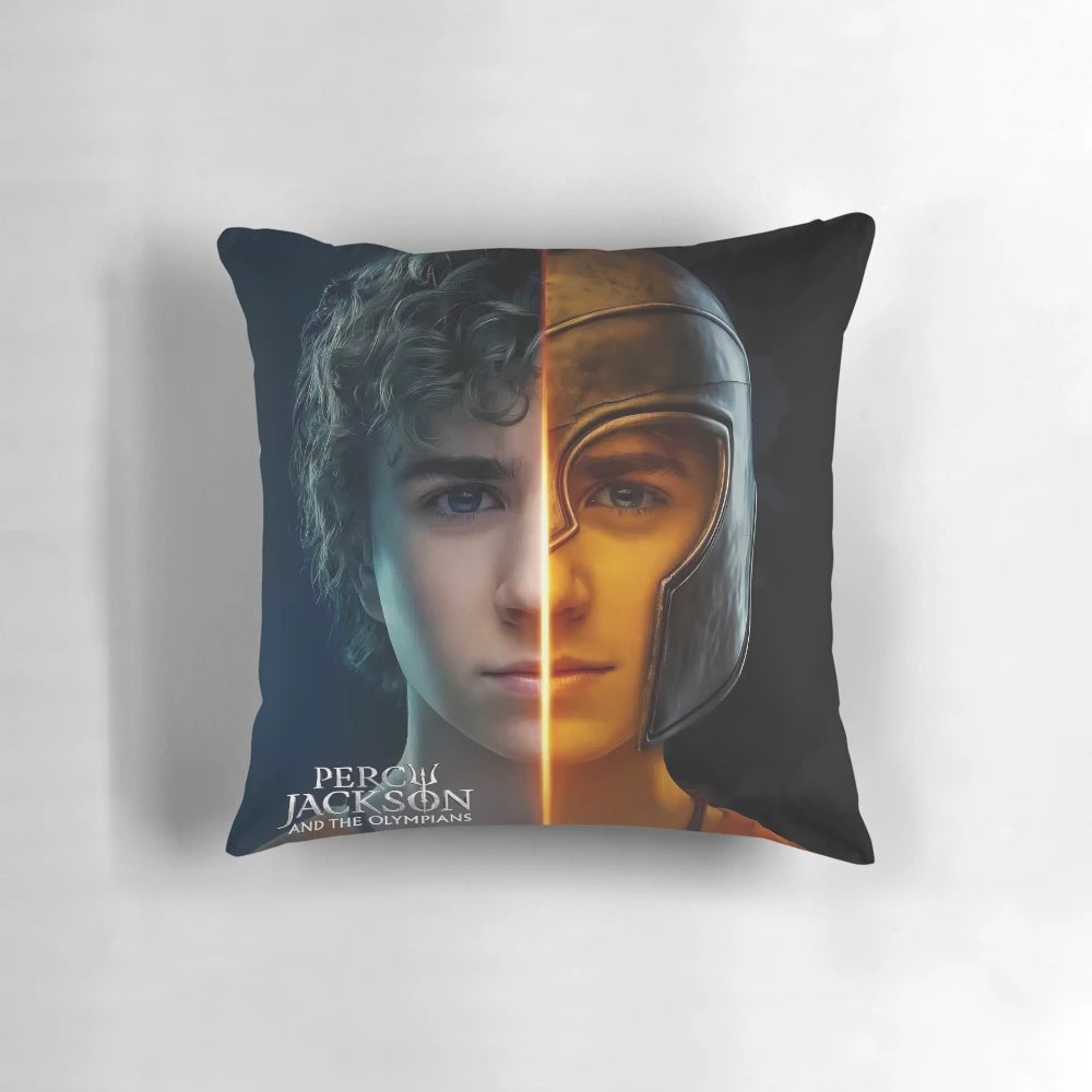 Pillow featuring Percy Jackson, the hero of Greek mythology's Olympians