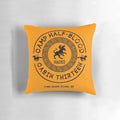 Soft, cozy pillow featuring the Cabin Thirteen logo and Hades design from the Percy Jackson series.