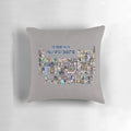 Periodic table-inspired pillow featuring all the iconic characters from the Final Fantasy video game series.