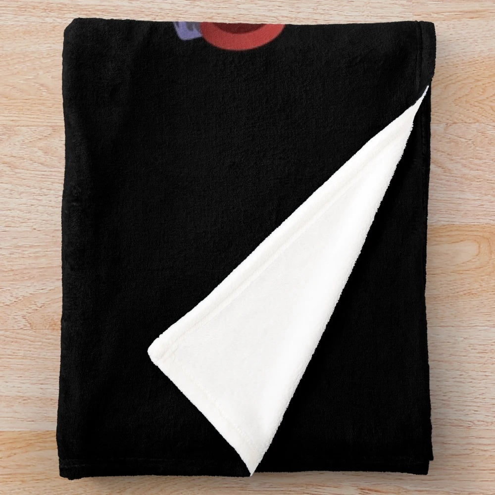 Persona 5 inspired plush blanket featuring the Phantom Thieves characters