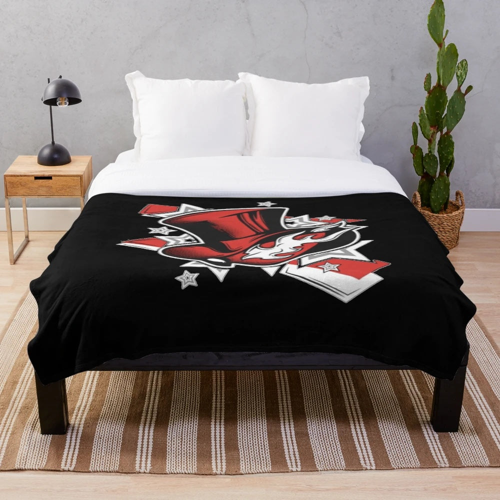 Persona 5 Royal Thieves Logo Plush Blanket