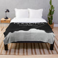 Persona inspired plush blanket featuring Ingmar Bergman's world cinema style
