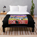 Persona series inspired plush blanket featuring characters from the popular video game franchise