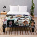 Alvaro Soler Photo Collage Plush Blanket